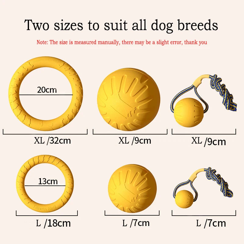EVA Durable Dog Toys 4 Pack