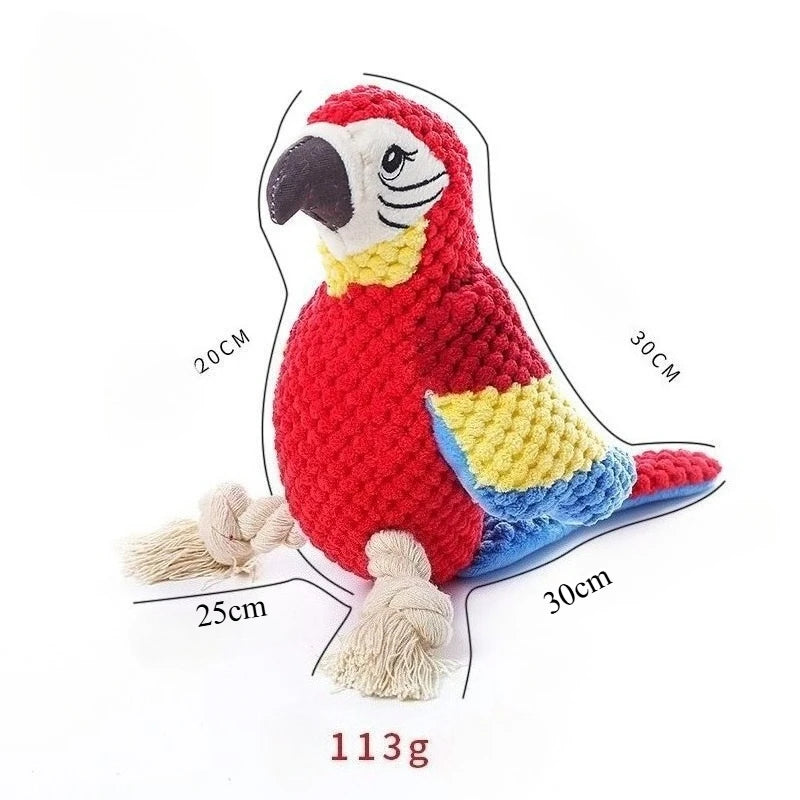 Plush Parrot Toy