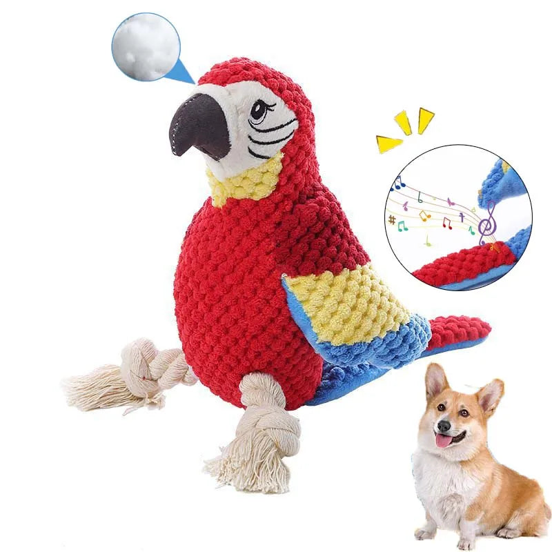 Plush Parrot Toy