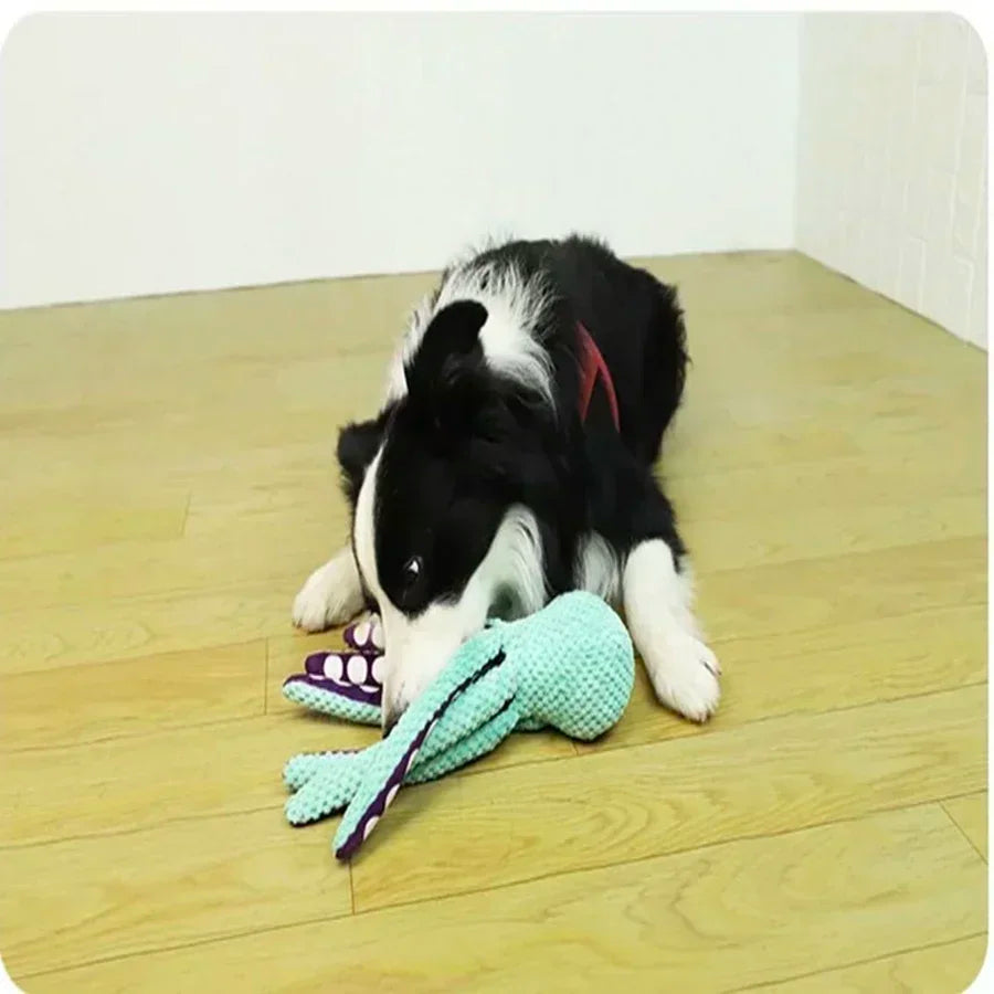 Pet Plush Octopus Toy