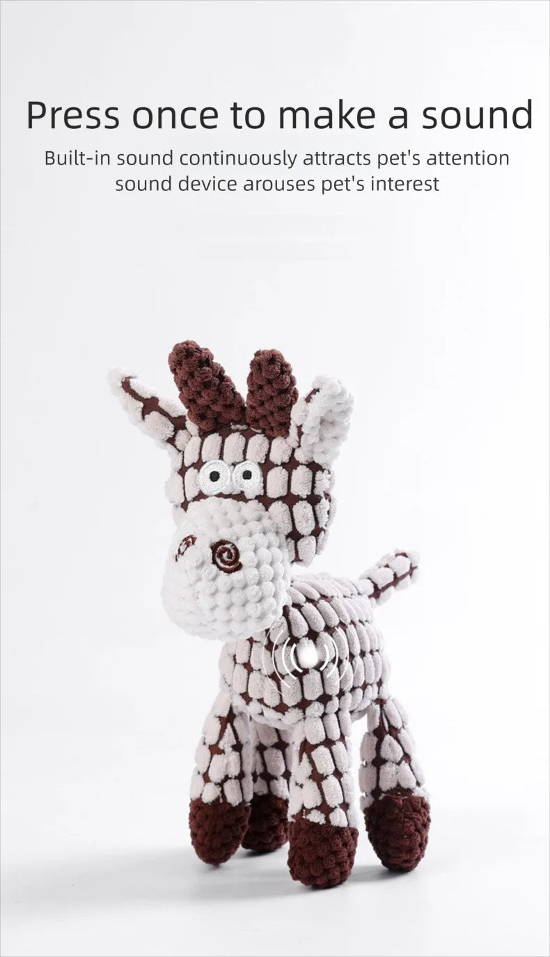 Plush Animal Dog Toy