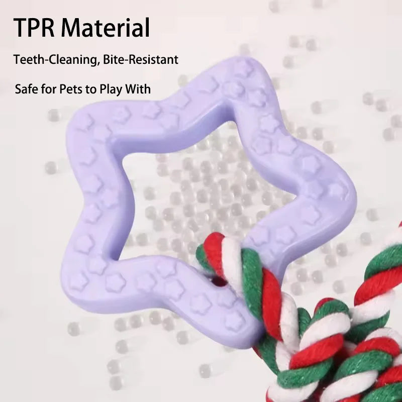 Colorful Cotton Rope Knot Toy