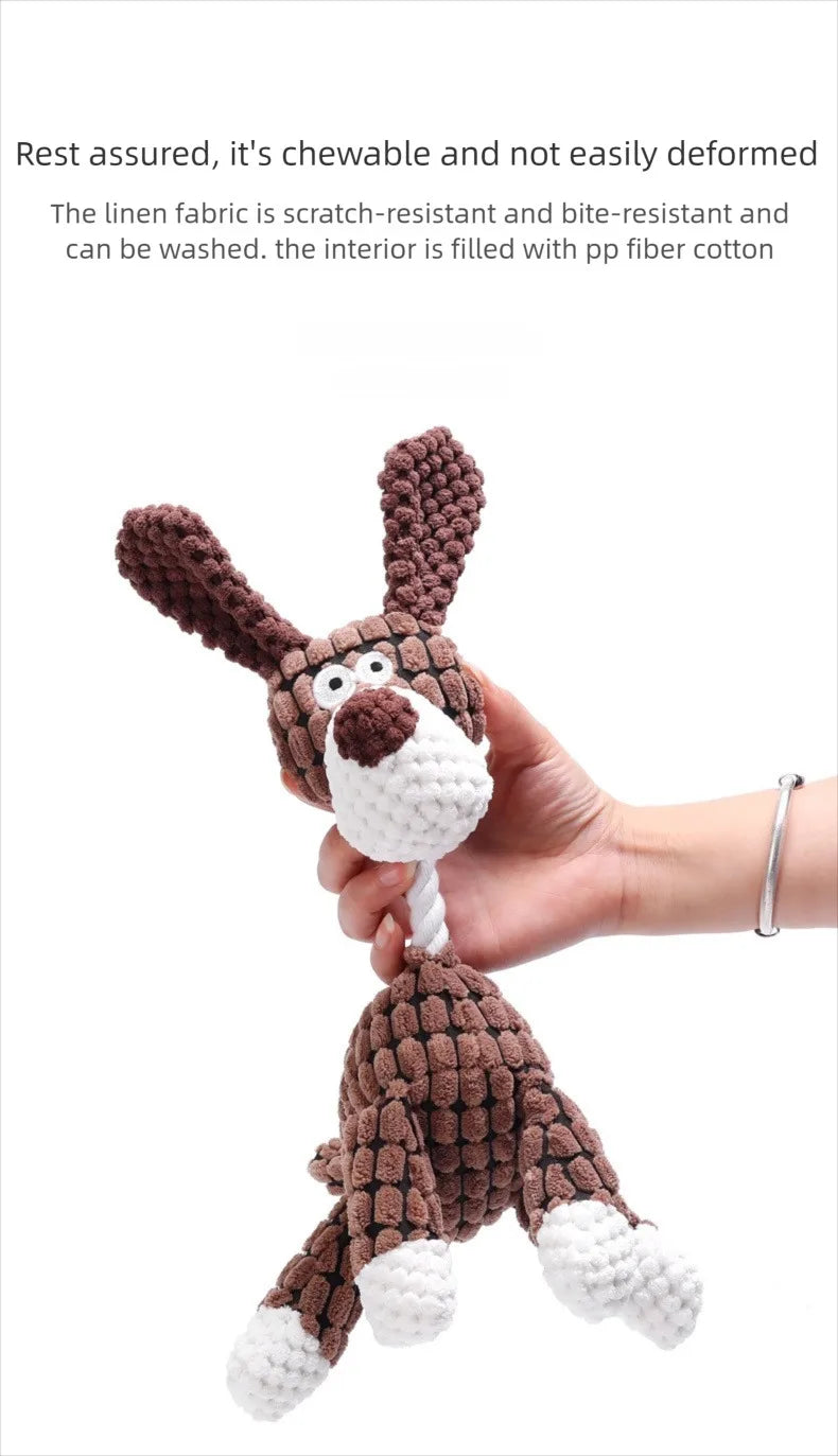 Plush Animal Dog Toy