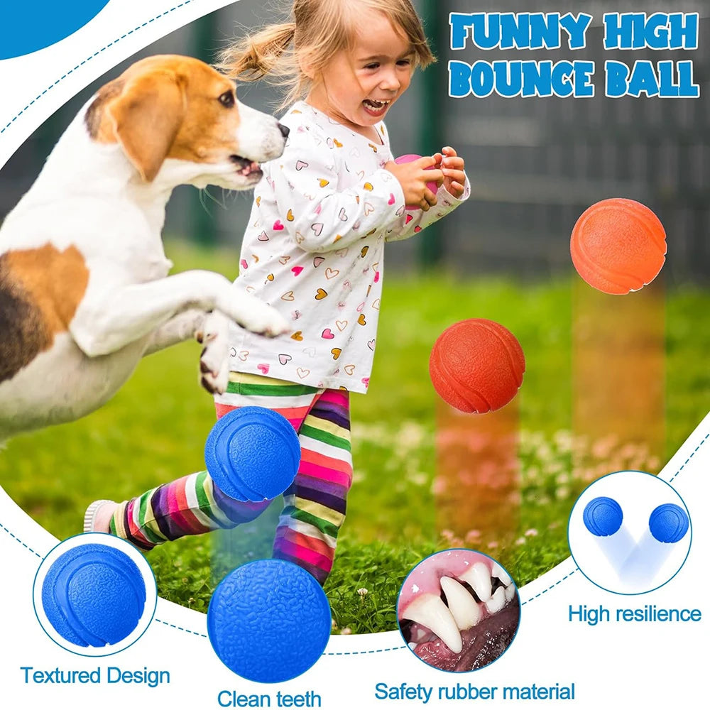 Solid Elastic Toy Ball