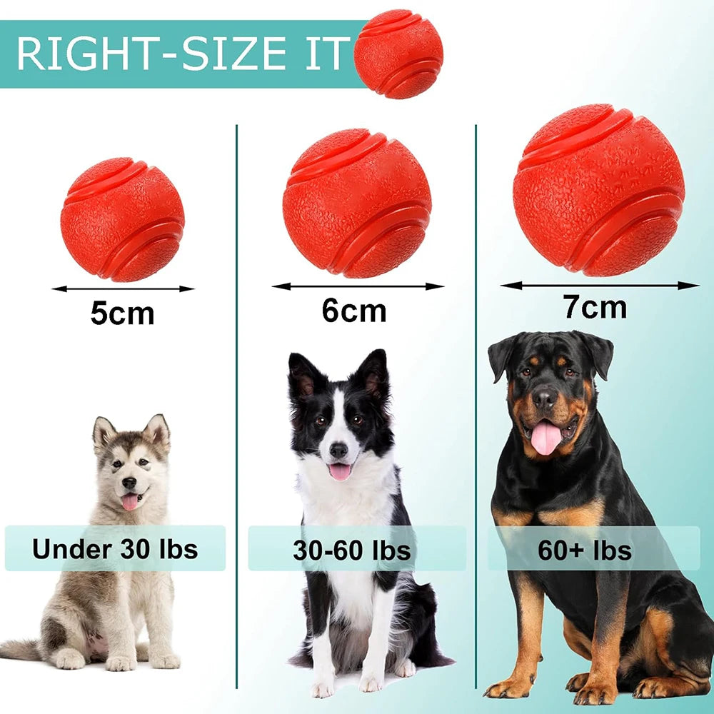Solid Elastic Toy Ball