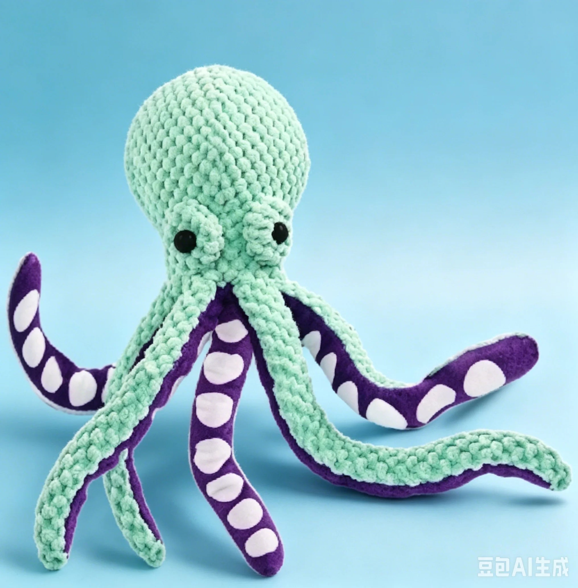 Pet Plush Octopus Toy